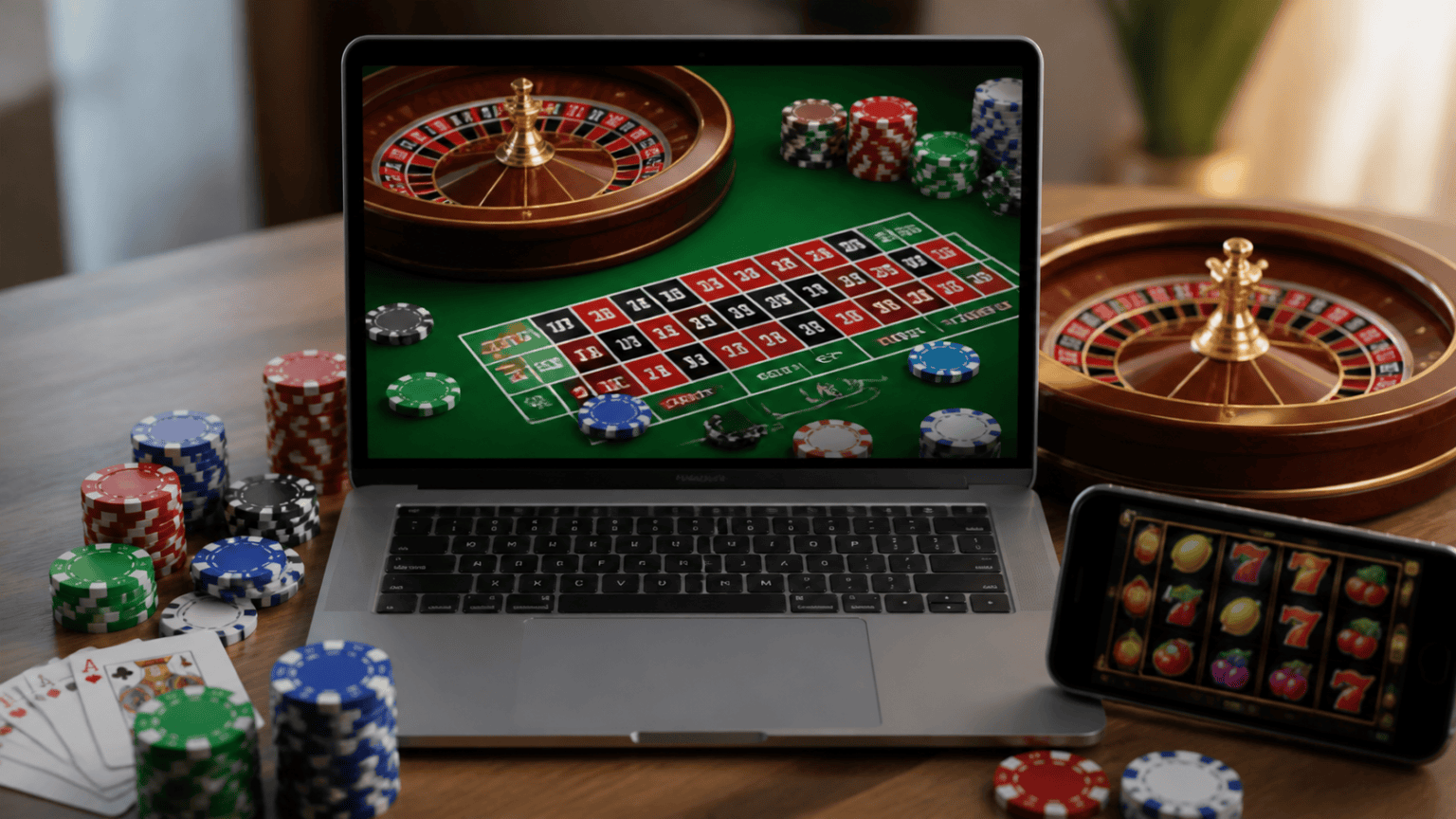 Guida pratica al casino online non aams per giocare con criterio Schermo con casino online e roulette su tavolo