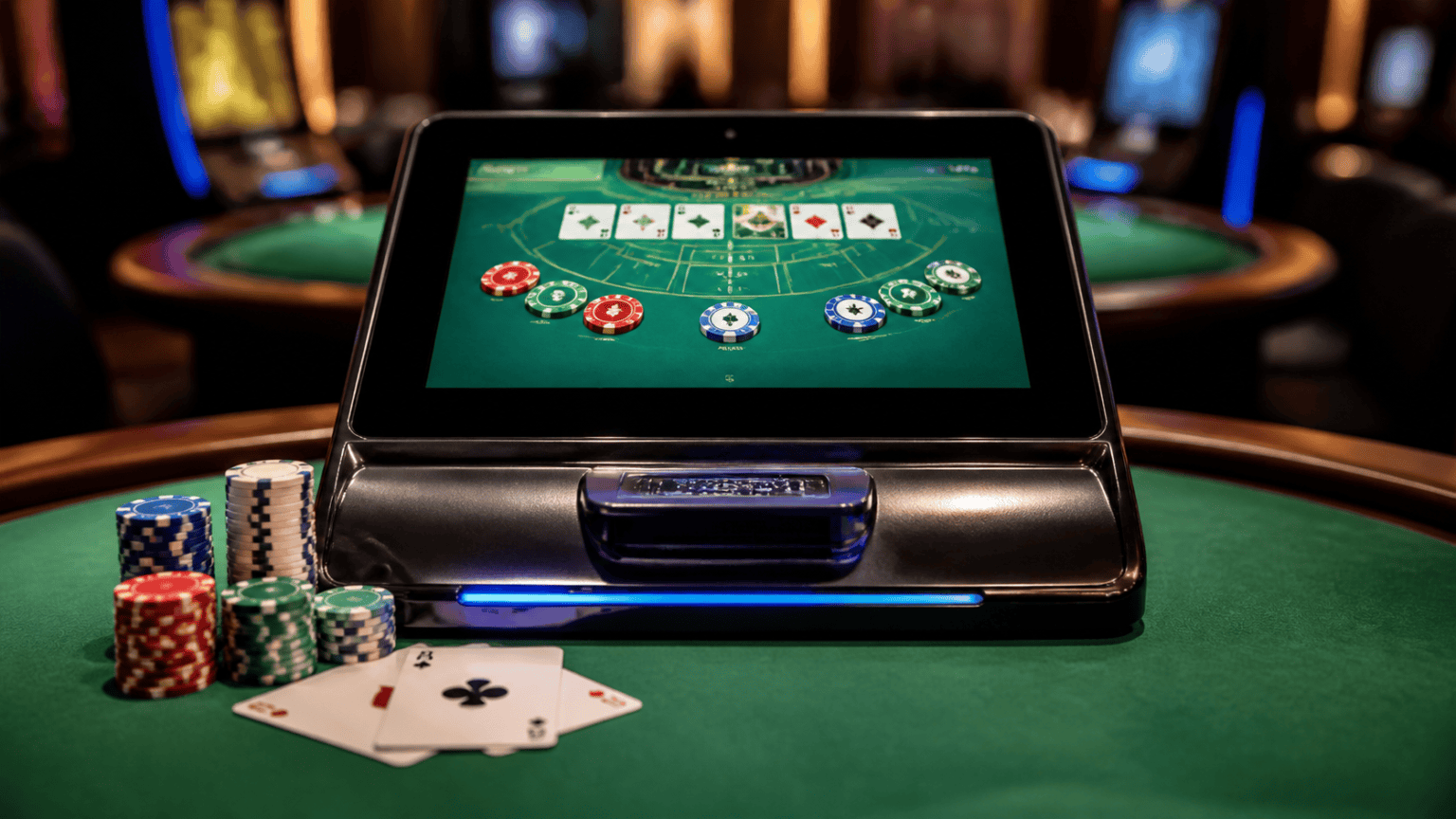 Online Betting Singapore: A Practical Guide for Players Casino betting terminal with chips and cards representing online betting Singapore
