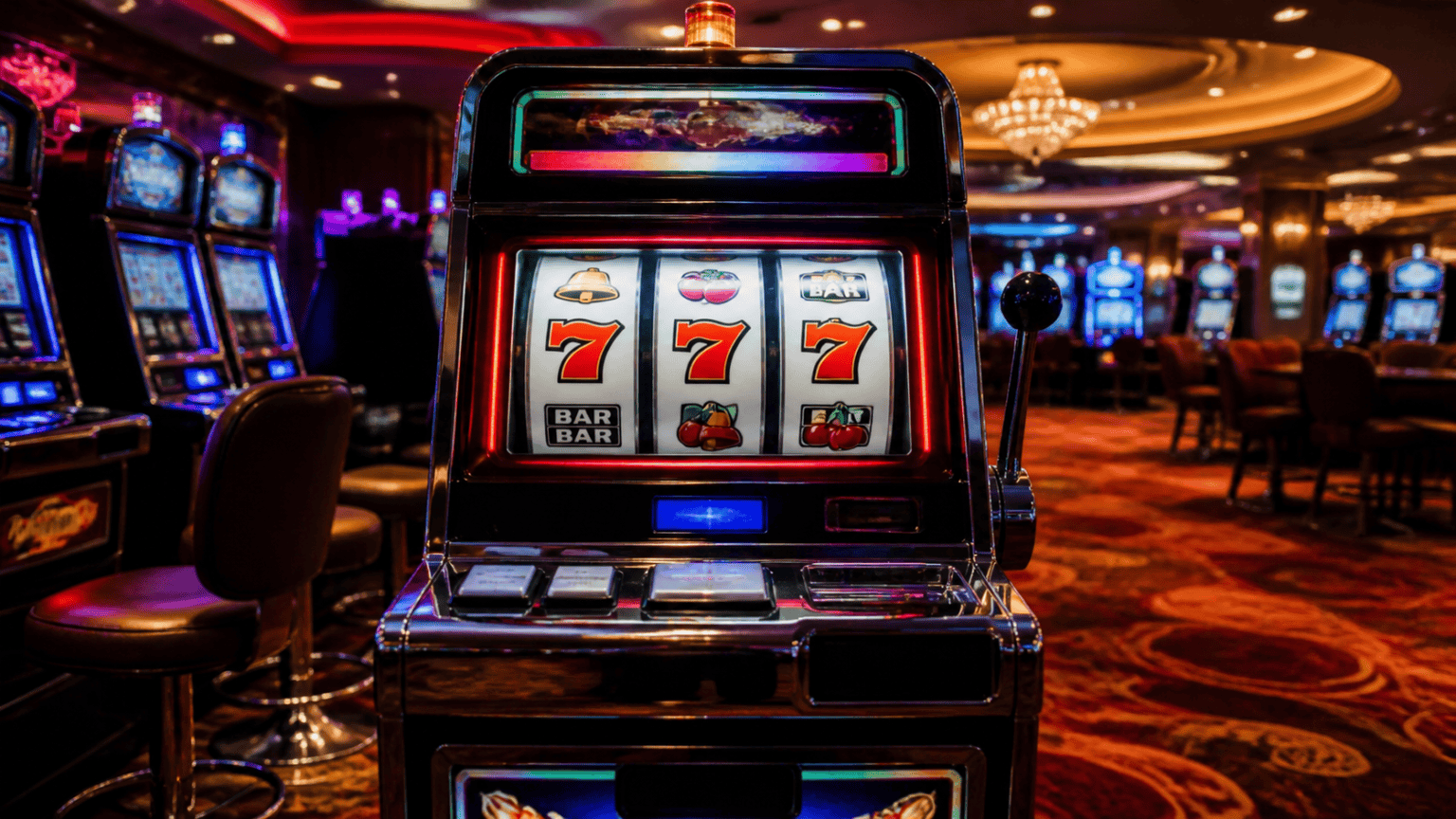 Mesin slot di kasino untuk topik situs slot